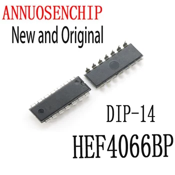 10ШТ Нов и Оригинален DIP-14 4066 DIP14 HEF4066 DIP HEF4066BP