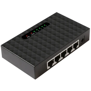 5-портов Gigabit комутатор на Мрежов комутатор за Ethernet Smart Vlan Мрежов комутатор Lan Hub Пълен или полу-дуплекс замяна