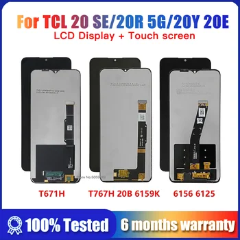 LCD дисплей за TCL 20 SE LCD T671H LCD Сензорен дисплей Дигитайзер За TCL 20L 20R LCD дисплей TCL 20L + Plus LCD дисплей TCL 20Y 20E TCL 20 5G T781