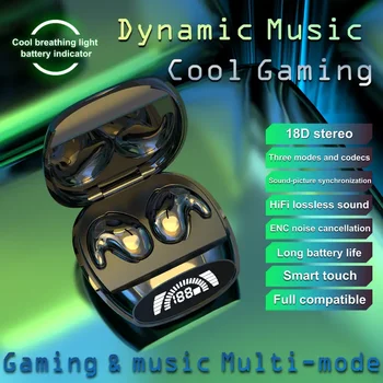 MD528 Слушалки Blue-зъб 5.2 Sleeping Безжични слушалки с двоен микрофон, шумопотискане стереозвука, TWS слушалки, детска слушалки