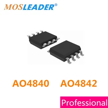 Mosleader AO4840 AO4842 SOP8 100ШТ 1000ШТ 4840 4842 Mosfets N-Канален Произведено в Китай с Високо качество