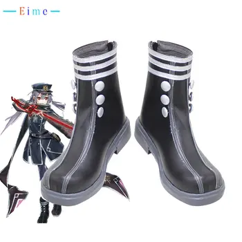 Sky Нападателят Ace Roze Обувки за cosplay от изкуствена кожа, Фантазия обувки за Хелоуин, реквизит за cosplay, обичай