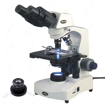 Бинокъла на съставен микроскоп Siedentopf-AmScope доставя 40X-2000X Бинокъла на съставен микроскоп Siedentopf с тъмно поле