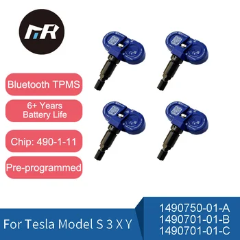 ГУМИТЕ за Tesla, модел 3 Y S X bluetooth, сензор за контрол на налягането в гумите манометър за измерване на налягането в гумите 1490701-01-B 1490701-01-C 1490750-01-A