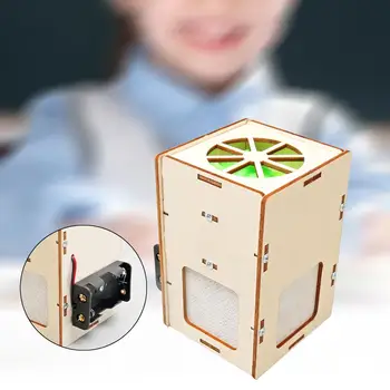 Дървена Научен Експериментален Комплект Ръчно изработени Подобрява Въображението на Детето, Координацията на Ръцете и очите, Училищен Проект, Събрани Ръчно-за Деца