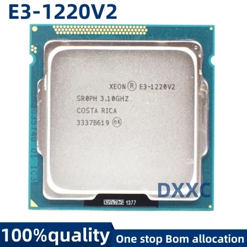 За Intel Xeon E3-1220v2 E3 1220v2 E3 1220 v2 3,1 Ghz се Използва Четириядрен процесор CPU 8M 69 W LGA 1155
