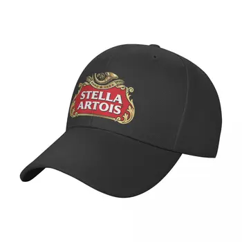 Забавна мъжка Бейзболна шапка Stella Artois Бира От полиестер, Регулируем Шапка, Модни и Ежедневни Шапка, Шапка шофьор на камион