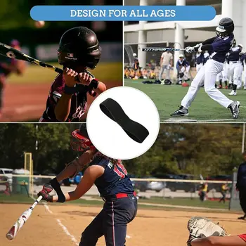 Коректор бейзбол люлки, тренажерная лента, износоустойчиви высокоэластичные средство за тренировка на бейзболен бита, фиксирани, разширени