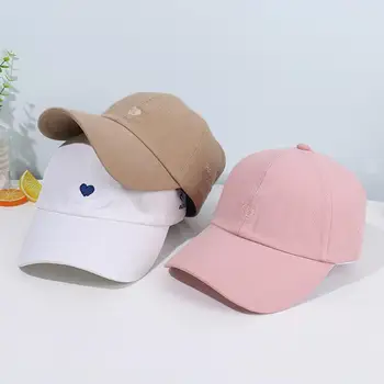 Лека бейзболна шапка, стилни летни шапки с бродерия и принтом, с разширени полета, с регулируем навес от слънцето за градинска дрехи