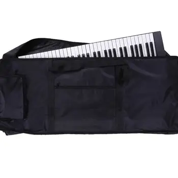 Мода водоустойчив удебелена професионална 61 Ключови универсална чанта за клавиатура на електронно пиано, калъф за електронното
