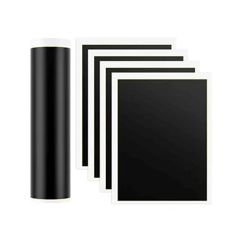 4 БР Черна хартия, лазерно гравиране, 39x27 см Хартия за лазерен цветен гравиране на метал, стъкло, керамика