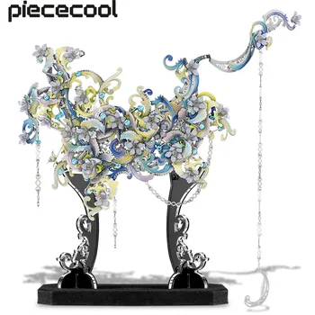 Piececool Model Building Комплекти Love Сълза Пъзел 3D Монтаж на Метални си САМ 
