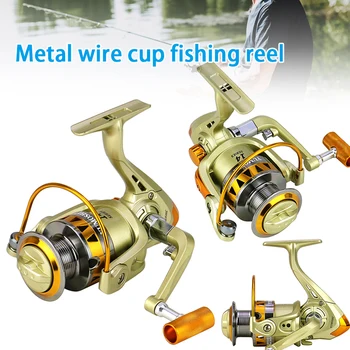 Spinning Fishing Reels Smooth Powerful Baitcast Tackle Accessories for Saltwate Fresh Water риболовна макара Pesca риболов