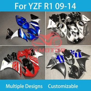 YZF R1 09 10 11 12 13 14 Основни Обтекатели за Yamaha YZF R 1 2009 2010 2011 2012 2013 2014 Комплект Инжекционных панели Обтекател на Купето