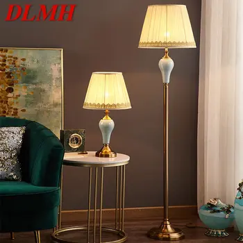 Лампи DLMH Nordic Ceramics с led подсветка, модерен, креативен обикновена настолна лампа за дома хол, спалня
