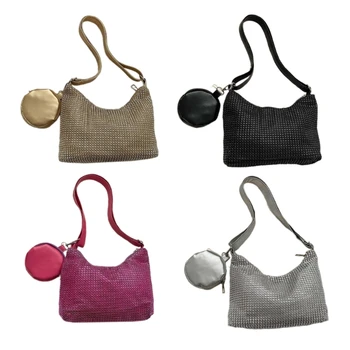 Модерна чанта за ежедневни разходки, чанта през рамо, чанти за през рамо, подходяща за пазаруване, пътуване и комуникация