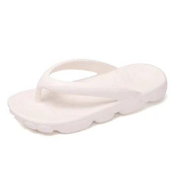 Нови летни плажни чехли с мека подметка за жени, нескользящие чехли за басейн с клипс, удобни дамски сандали-пързалка на плосък ток