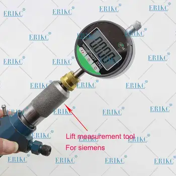 Универсален инструмент за измерване на повдигане Ремонт тест Инструменти за дюзи Common Rail за цифрова настройка Siemens Piezo Injector