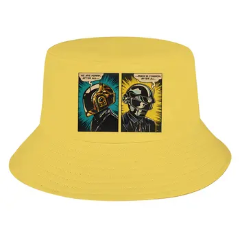 Човек, В края на краищата, Унисекс-шапки Daft Punk в стил хип-хоп, солнцезащитная шапка за риболов, модерен дизайн