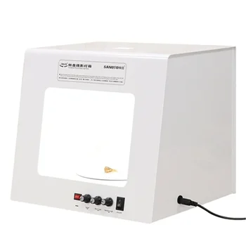 студиен светлина кутия Sanoto TB30 с регулируема яркост 30 W, два цвята светлинни кутии